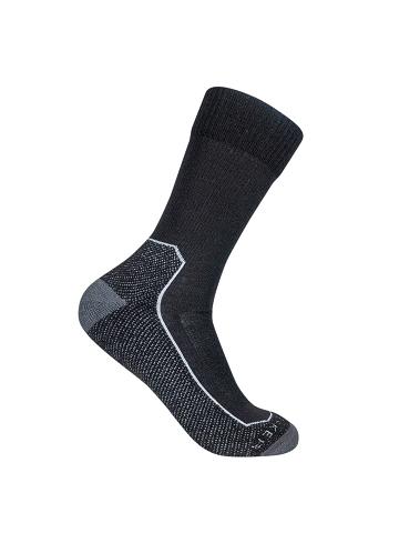 Women's Icebreaker Merino Hike+ Light Crew Socks Black / Monsoon | CA 1522WNBY